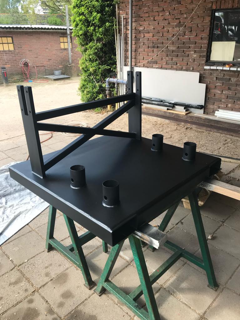 Opzetstuk voor shovel van Meurs Metaaldesign